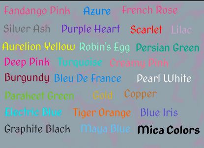 Mica Colors