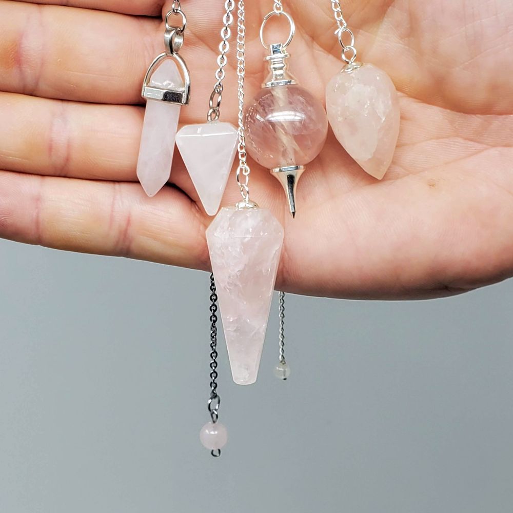 Rose Quartz Pendulum 💗