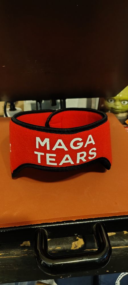 MAGA Tears fleece headband 