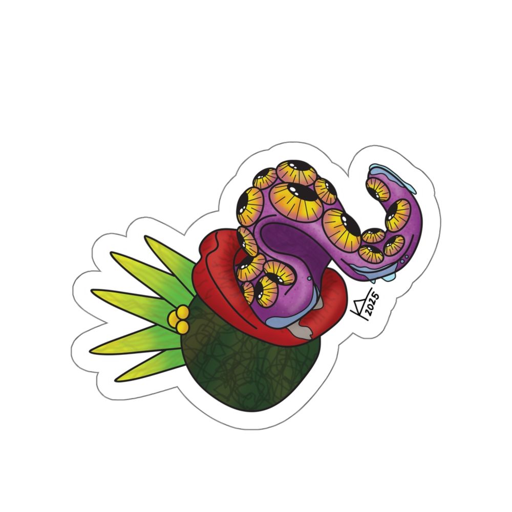 Mick Wee Monster Sticker