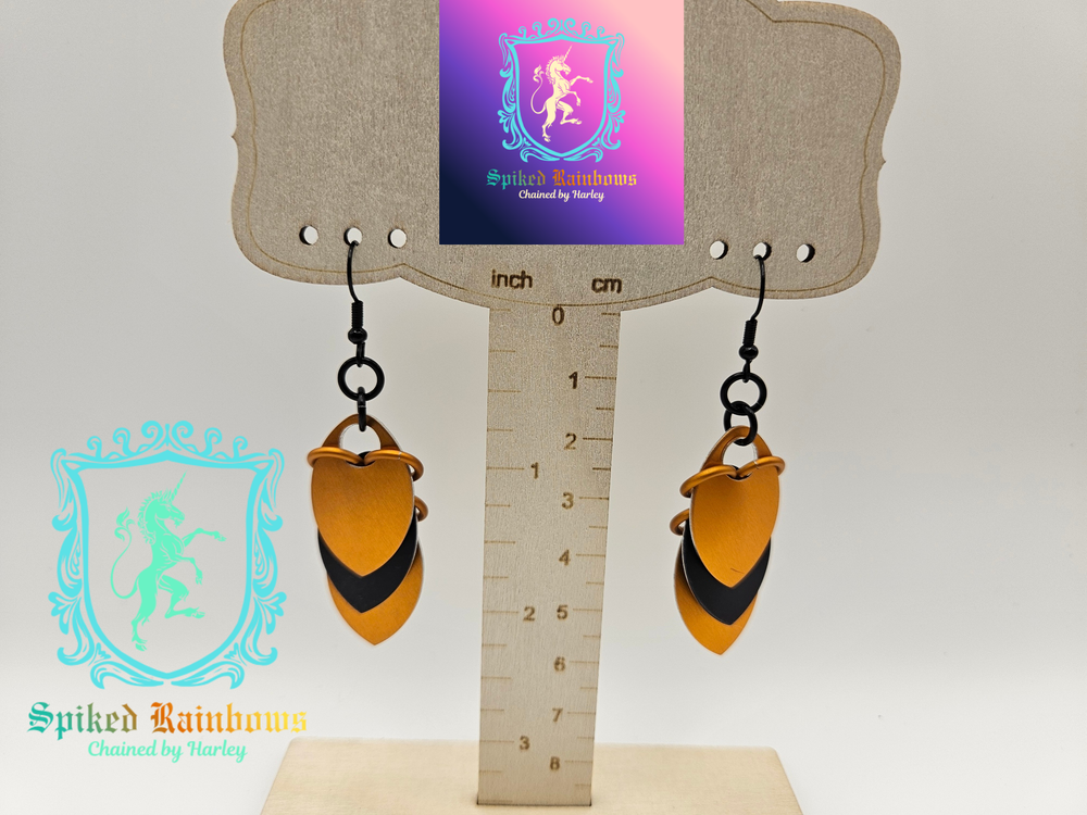 Halloween Scale Earrings