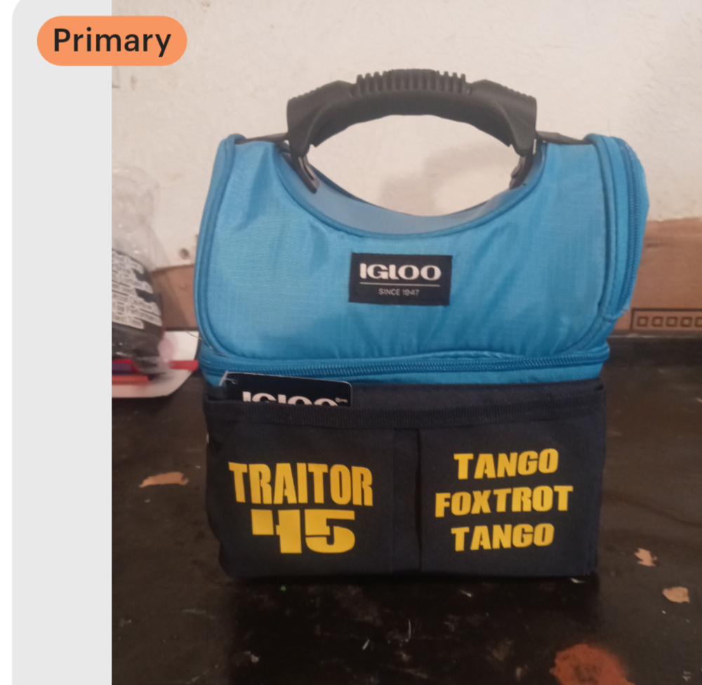 Tango Foxtrot Tango Igloo portable ice cooler 