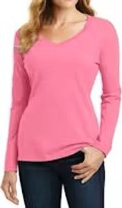 Pink V-Neck