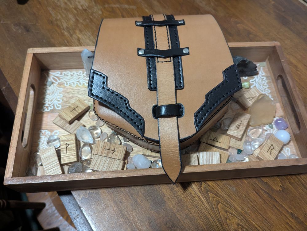 Leather Sporran/Belt bag