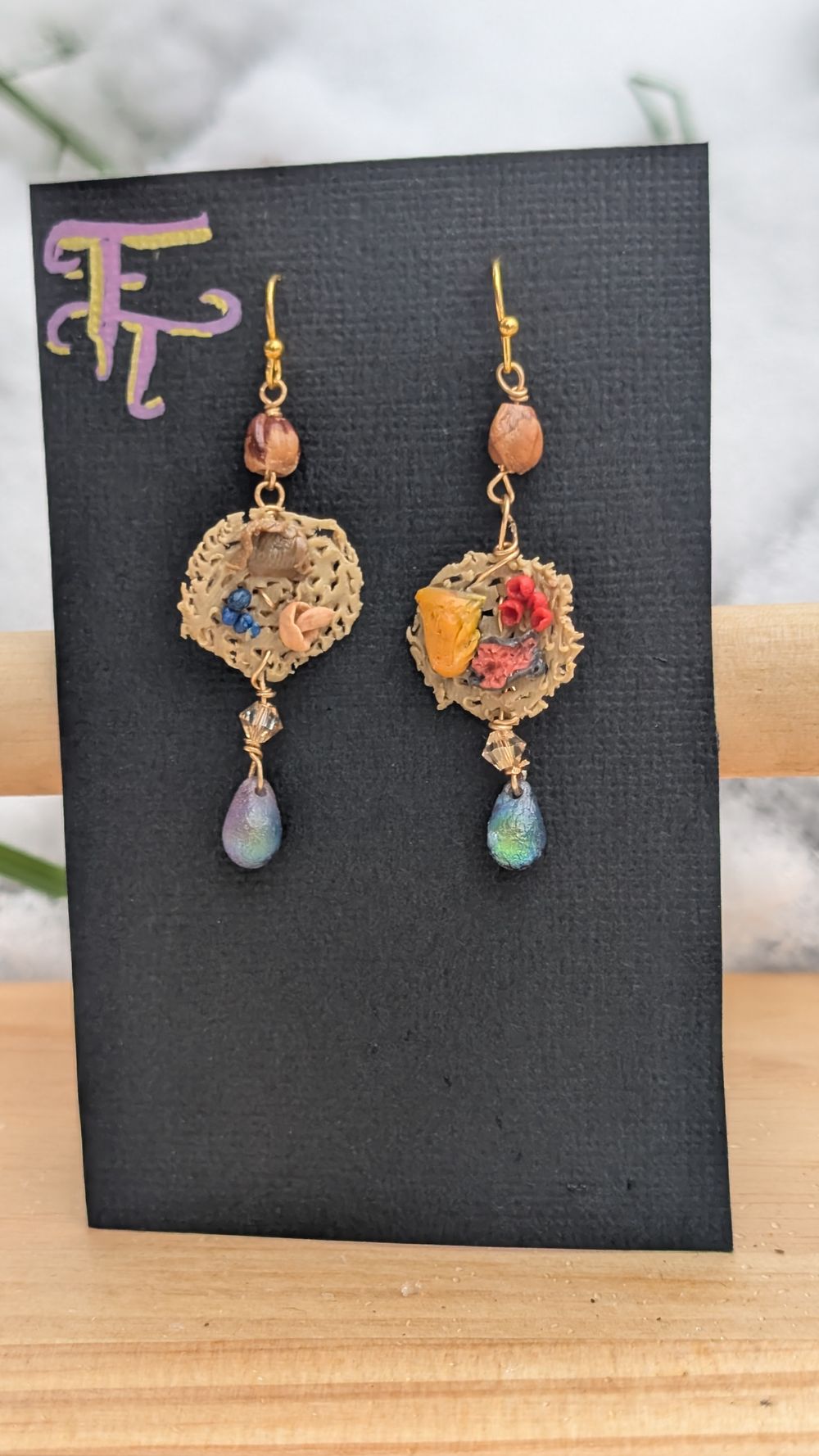 Imvaraam têenva(Eating plate earrings)