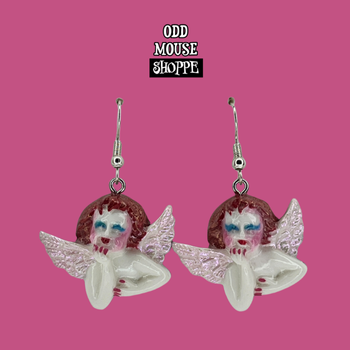 Blog 14: Meet the first pair of Cherub Earrings, Chappell Roan inspired cherubs!