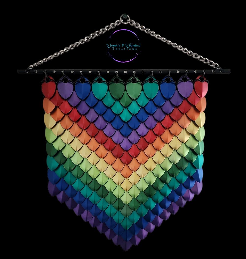 Rainbow Scale Banner