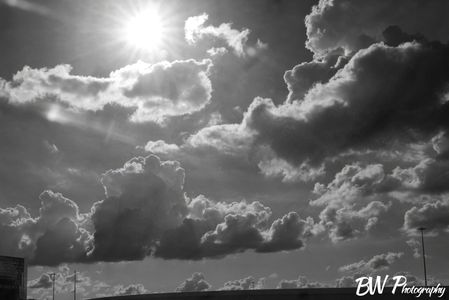 Clouds over the highway