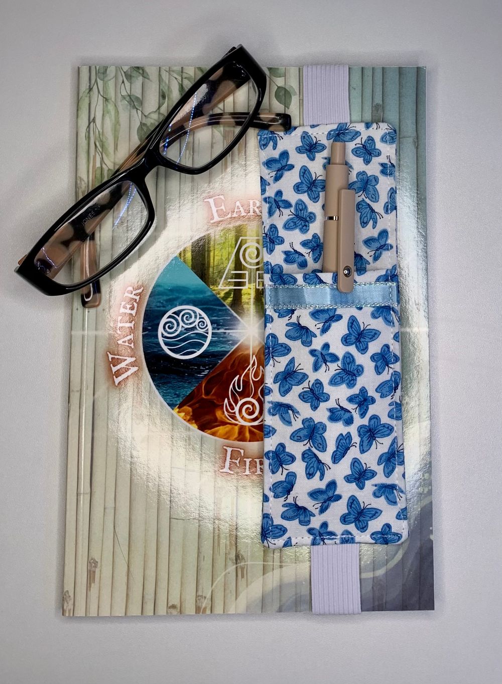 Blue Butterfly Bookmark