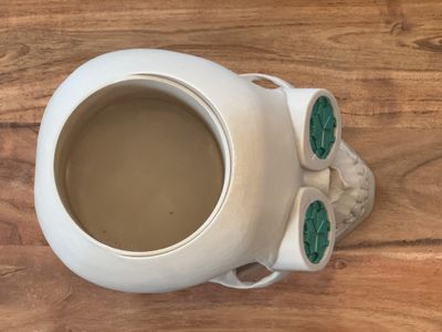 Bone pot view from above