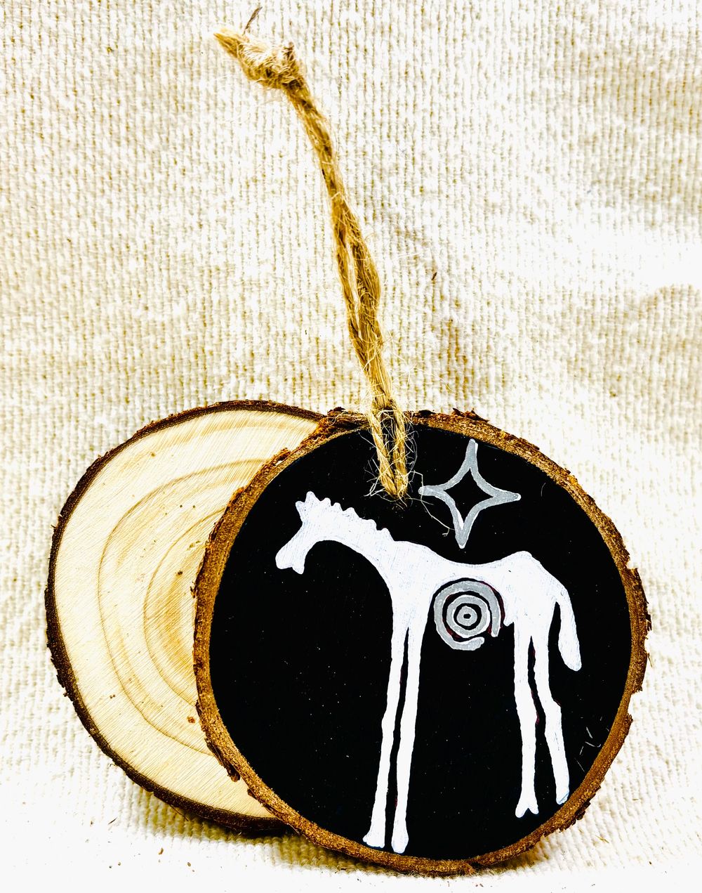 Silver Horse Ornament