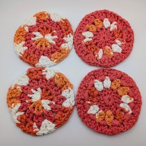 Orange and White Set