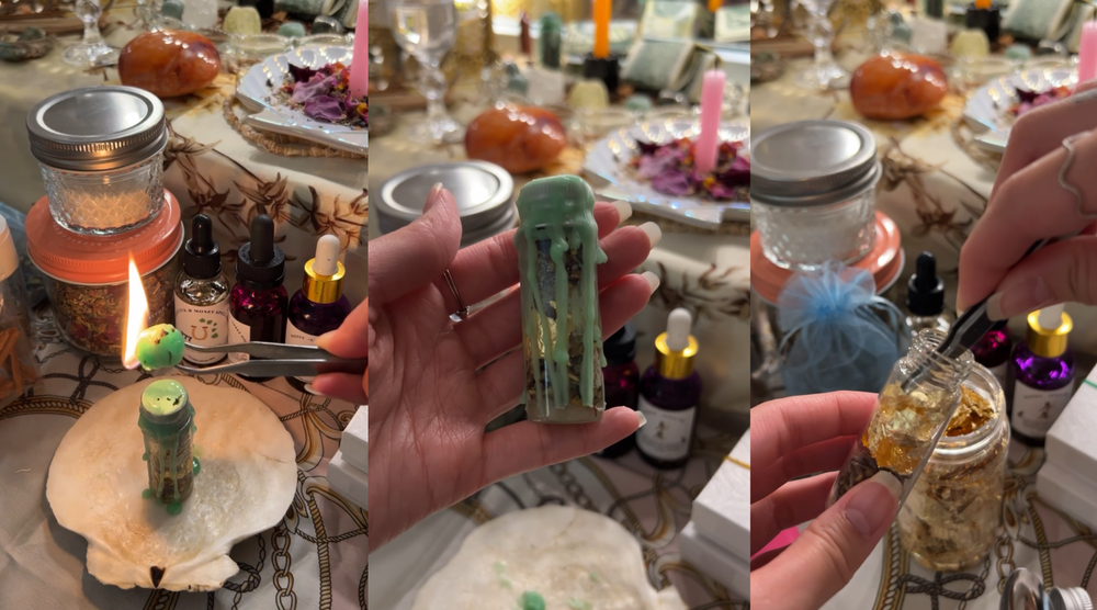 Money Abundance Spell Jar