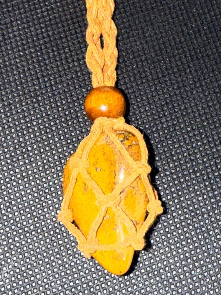 Yellow Jasper Keychain