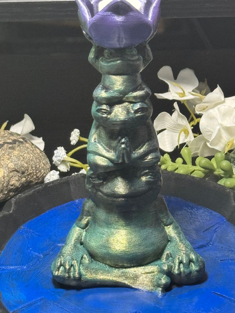 Zen Frogs Backflow Burner