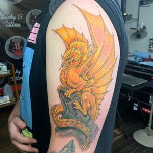 Gold dragon