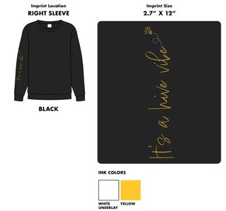It's a Hive Vibe with a BEE on the Sleeve