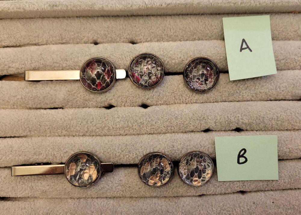 Tie Bar and Cufflinks Set