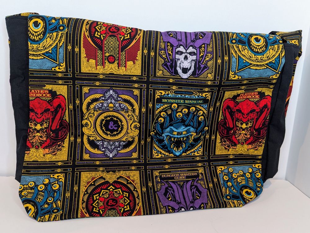 Dungeons and Dragons Messenger Bag