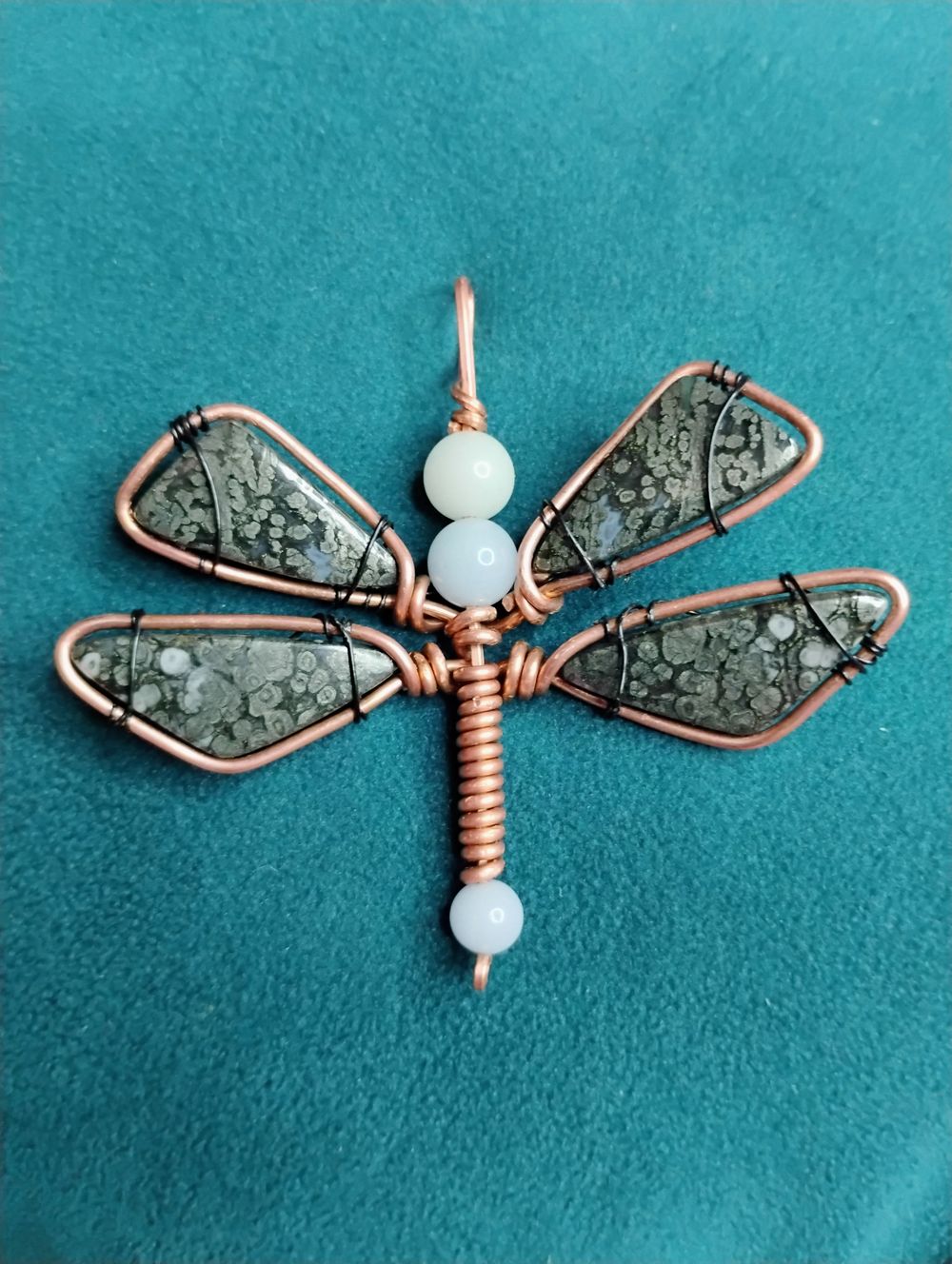 Marcasite Dragonfly Pendant 