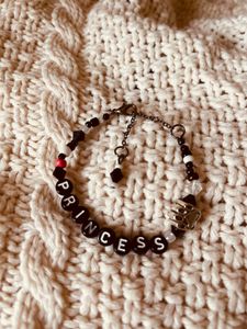 A custom puppy friendship bracelet 