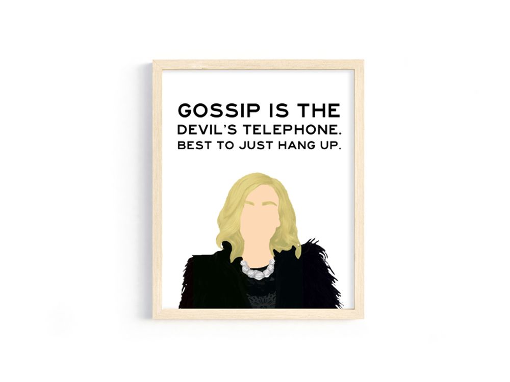 Schitt's Creek Moira Rose 8x10 Digital Download