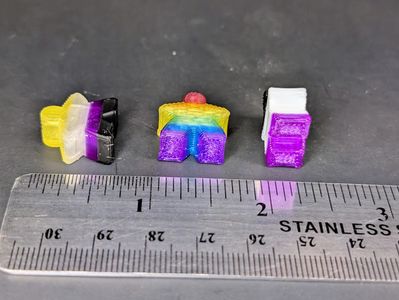 Meeple measurements
