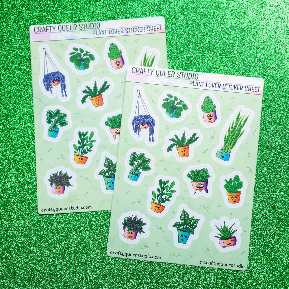 Plants sticker sheet 