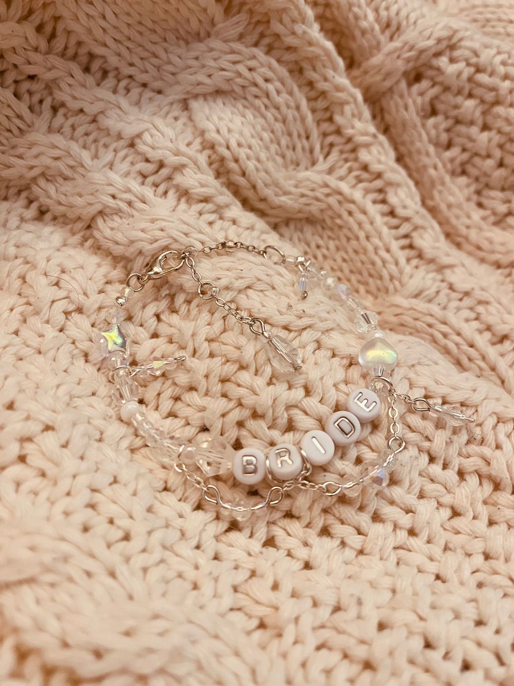 Sparkling Bride Friendship Bracelet 