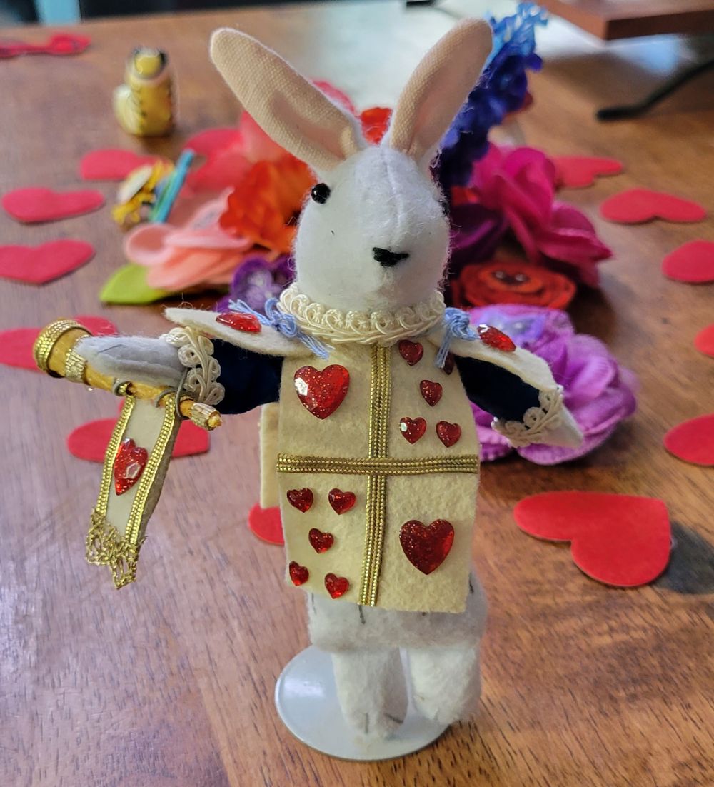The White Rabbit 🐇 doll OOAK