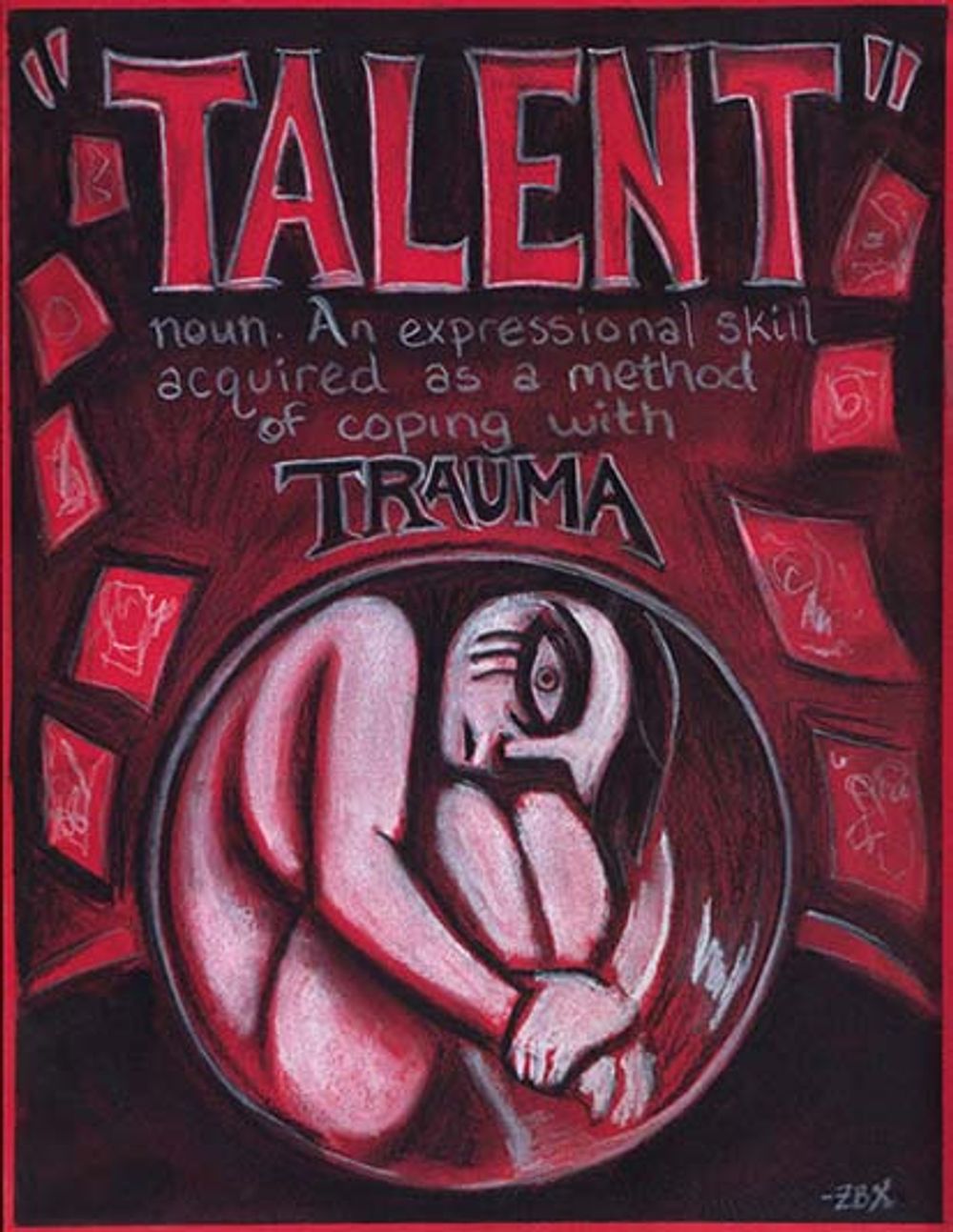 "Talent" PRINT 8.5"x11"