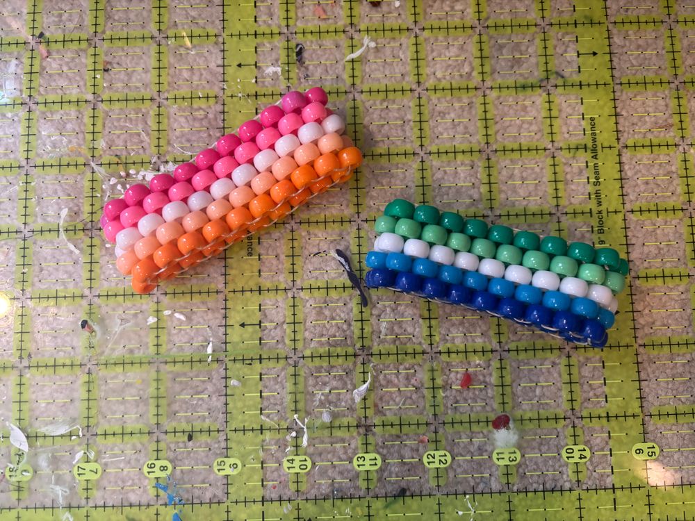 !PRIDE SALE - 30% OFF! // Pride  Kandi Peyote Cuffs
