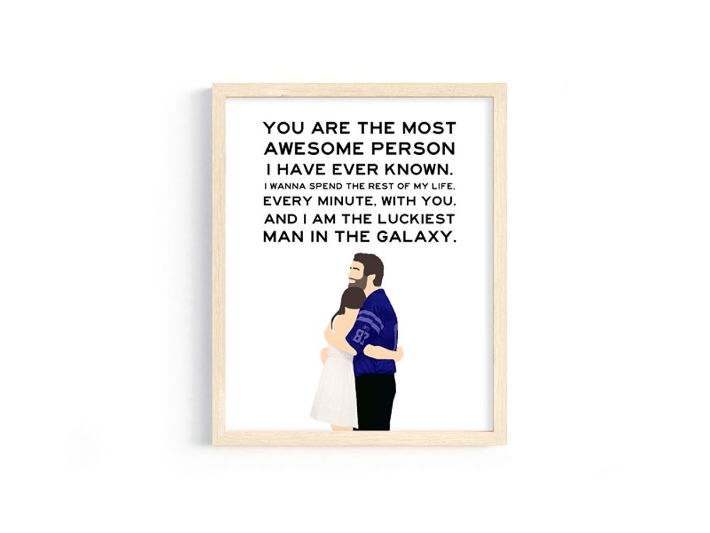 Parks and Rec April Ludgate & Andy Dwyer 8x10 Digital Download