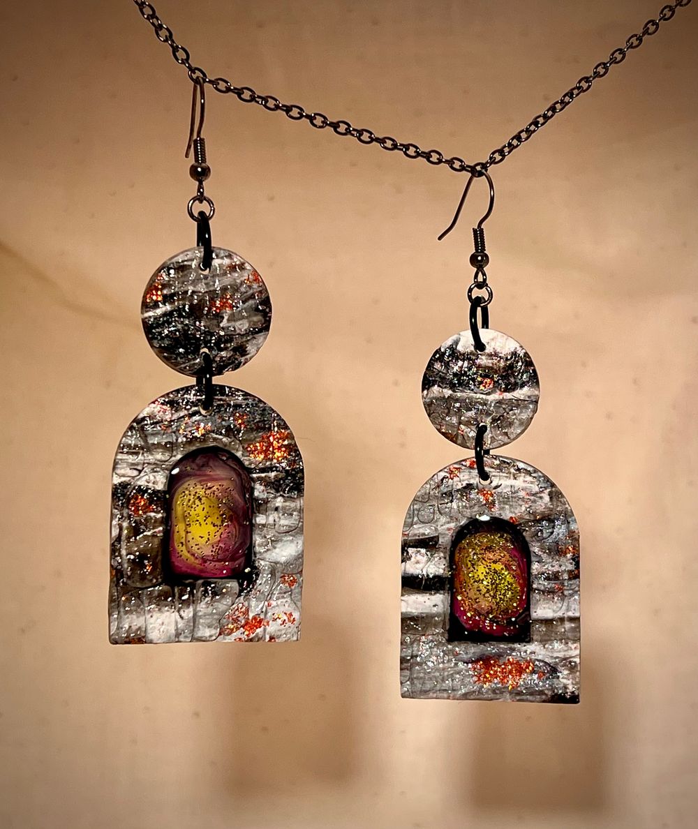 Into the Void earrings