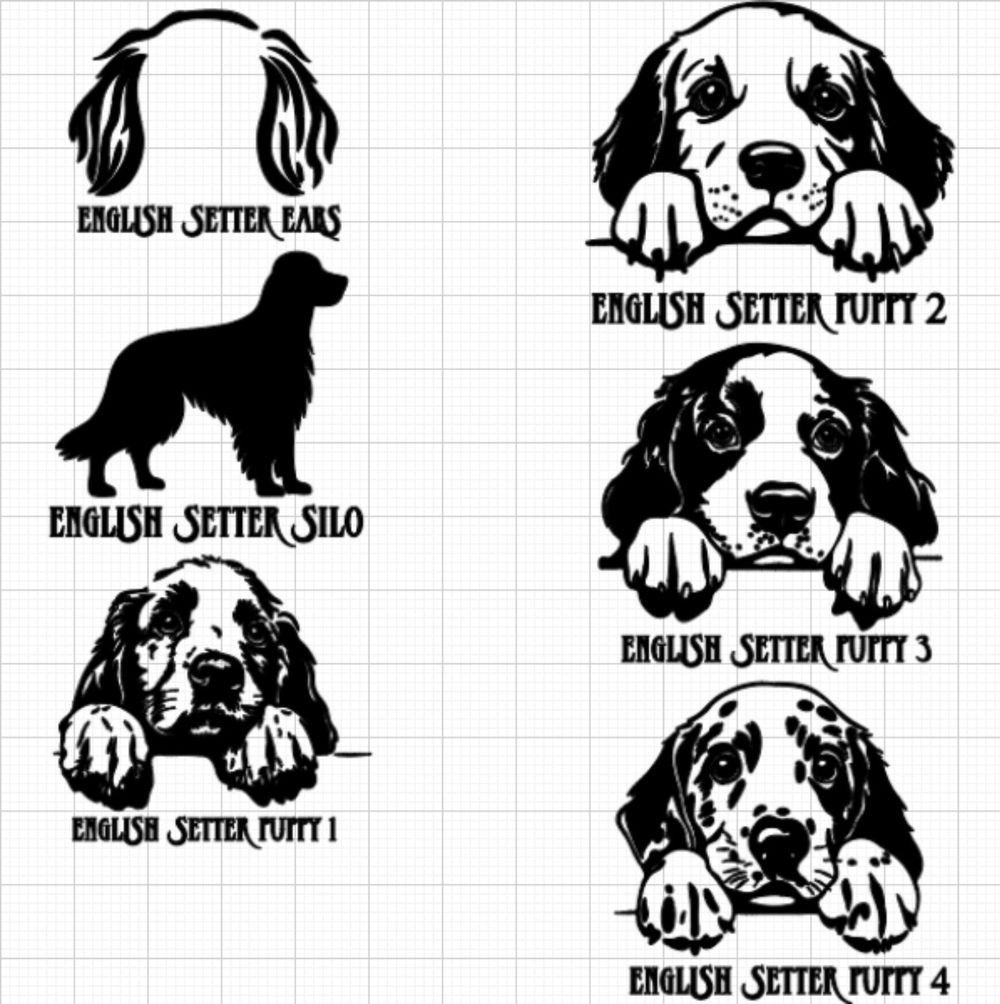 English Setter Decal