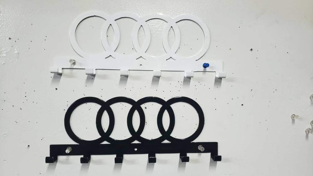 Audi Logo Keychain Rack