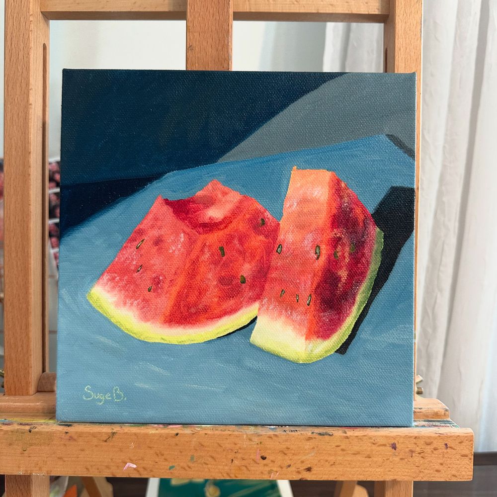 Watermelon Original Painting