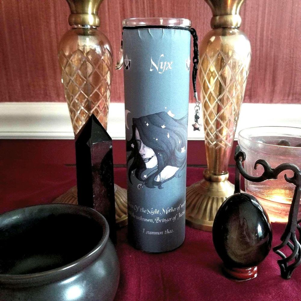 Nyx Dark Goddess Candle