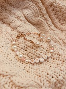 The Blushing Bride Pearl Friendship Bracelet