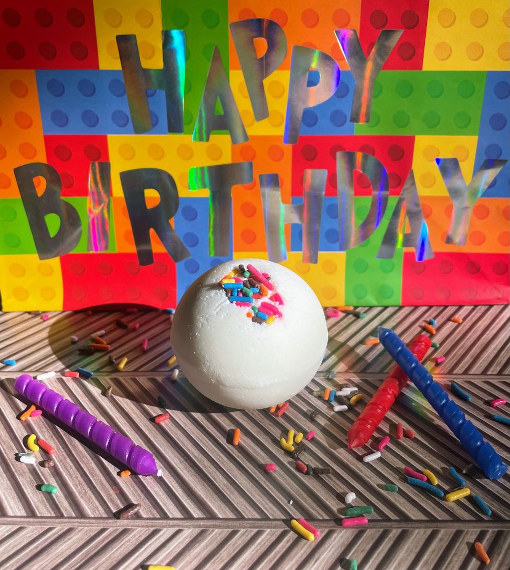 Birthday Cake Bath Bomb