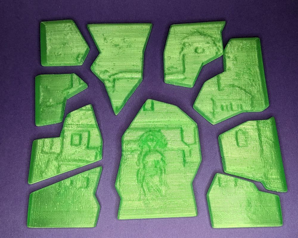 Encanto Prophecy Tablet (Large, Fragmented, Glow in the Dark...