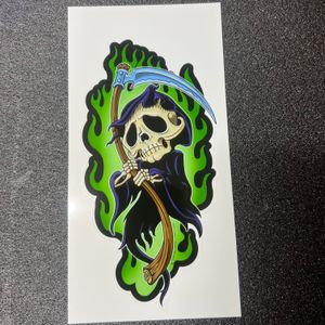 Big Spooky Reaper variant sticker @5.5”x3.5”
