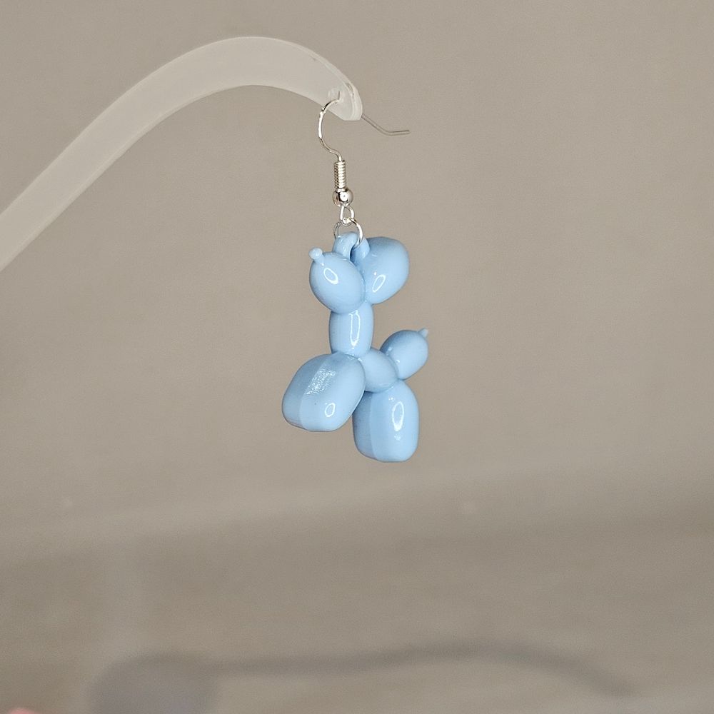 Item #269 Balloon Dog Earring