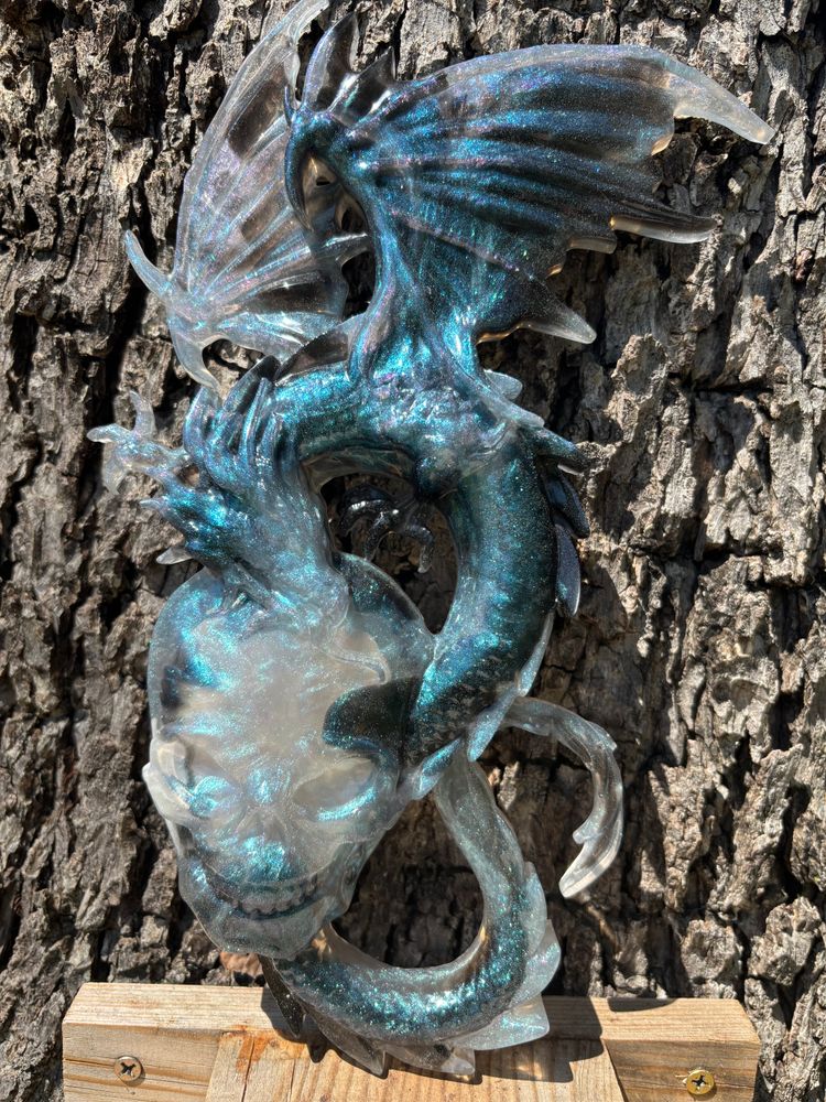 Dragon and Skull