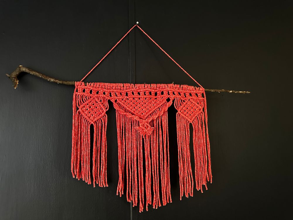 Red Wall hanging