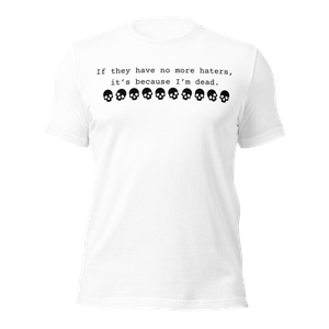 Hater (They) Black Text Smooth