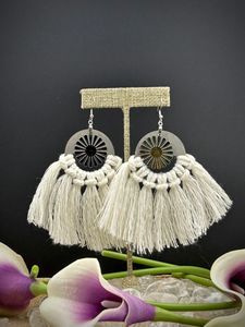White and Gray with Sun Charm