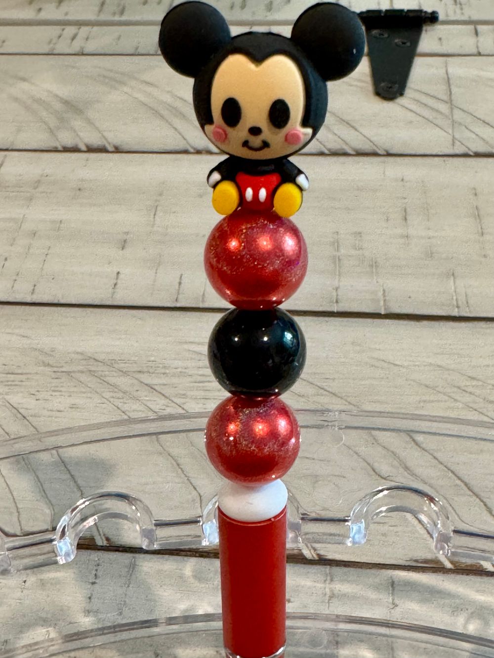 Baby Mickey Beaded Pen