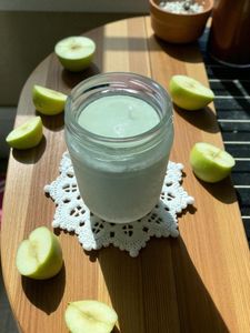 Apple pie 8oz. clear candle