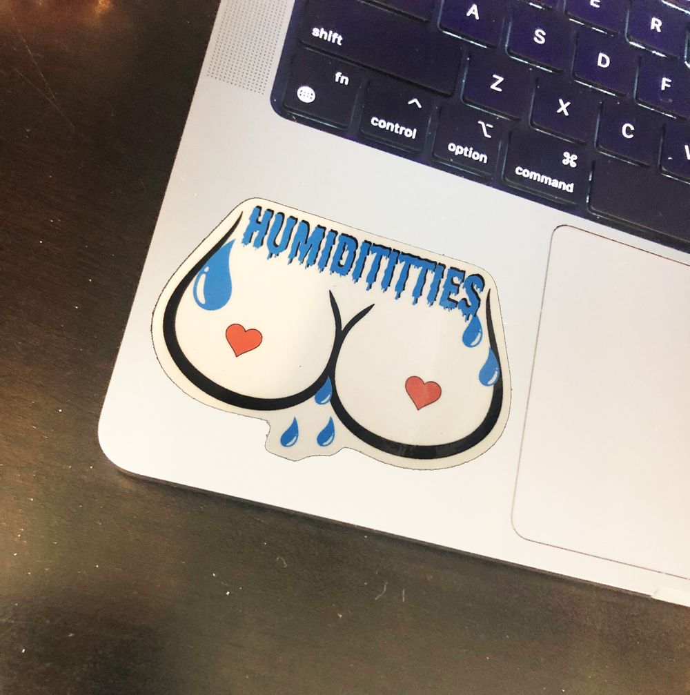 Humidititties Sticker